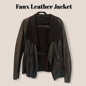 Faux Leather Jacket